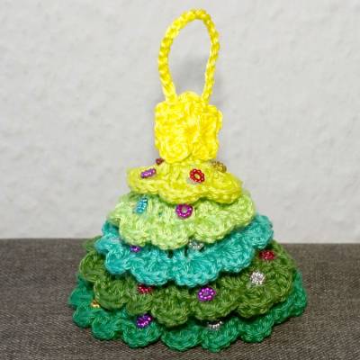 Häkelanleitung: Magischer 3D Weihnachtsbaum
