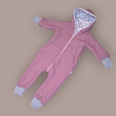 Walkanzug 98 104 aus 100% Schurwolle für den Waldkindergarten – Handmade von EMSKLAMOTTE