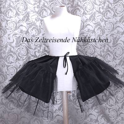 Große Rokoko-Poschen / Pocket Hoops für 18. Jahrhundert-Kleider – Historischer Rockunterbau, weiß