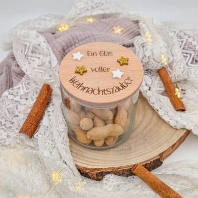 Personalisiertes Vorratsglas Weihnachten
