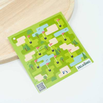 25 Stück Golf Zielscheibe | Spaß Zielscheiben Training | Sportschießen | 14 cm x 14 cm