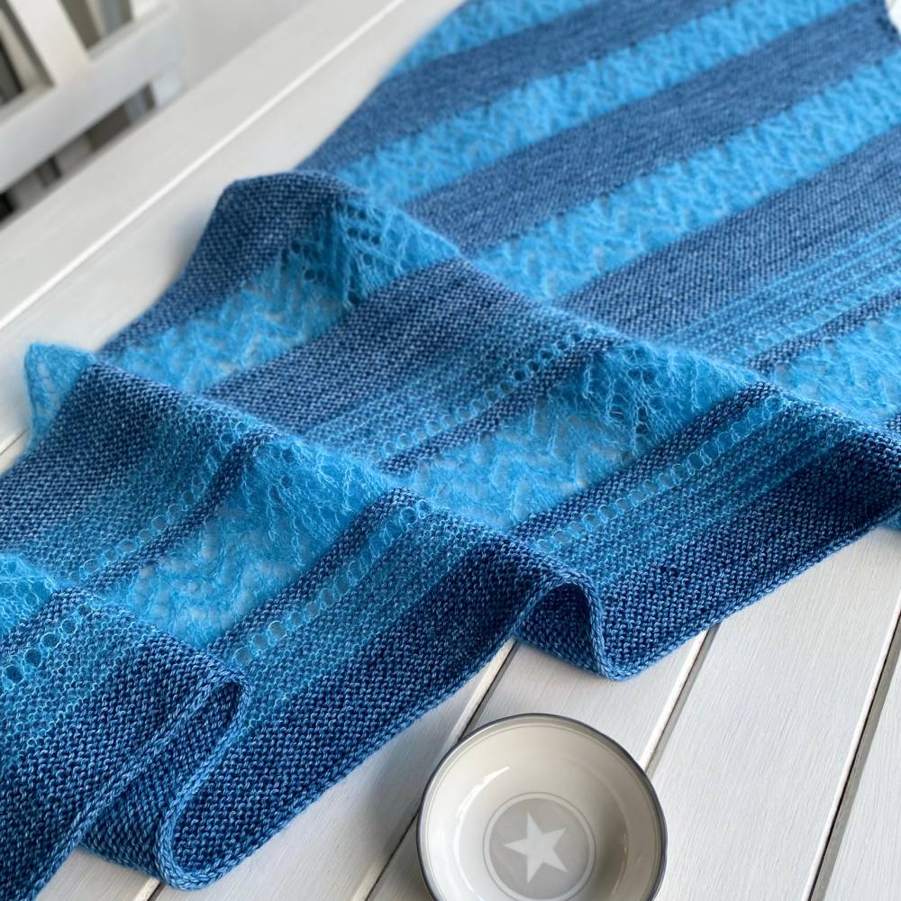 Strickanleitung Lizas Tuch Tintenzauber 2 Bild 1