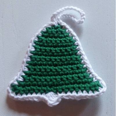 Häkelanleitung Weihnachtsglocke - Baumschmuck und Grilande