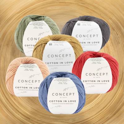 Concept by Katia - Merino 100% - verschieden Farben - Baumwolle-Merino-Mix