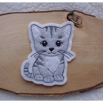 Applikation / Aufnäher / zum Aufbügeln süsses Kätzchen, Katze