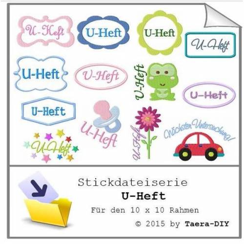 Stickdateiserie U- Heft S76