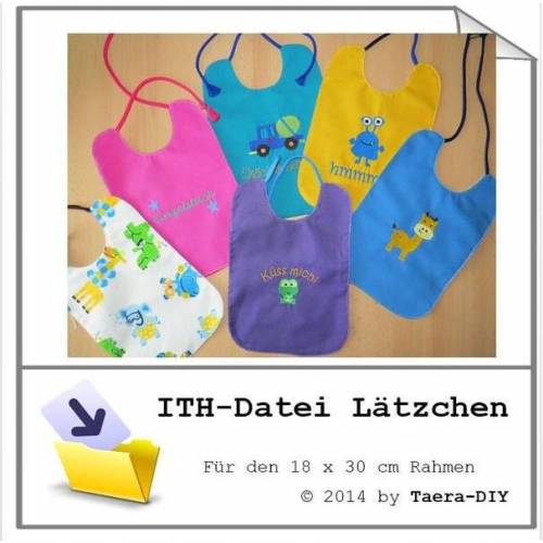ITH-Datei Lätzchen 18 x 30 Rahmen