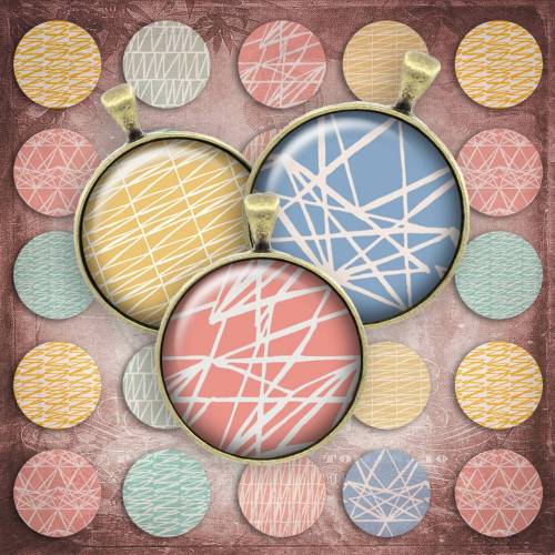 015 - Cabochon Vorlagen, 25mm 18mm 14mm 12mm, rund, Cabochon Motive, Bottle Cap images