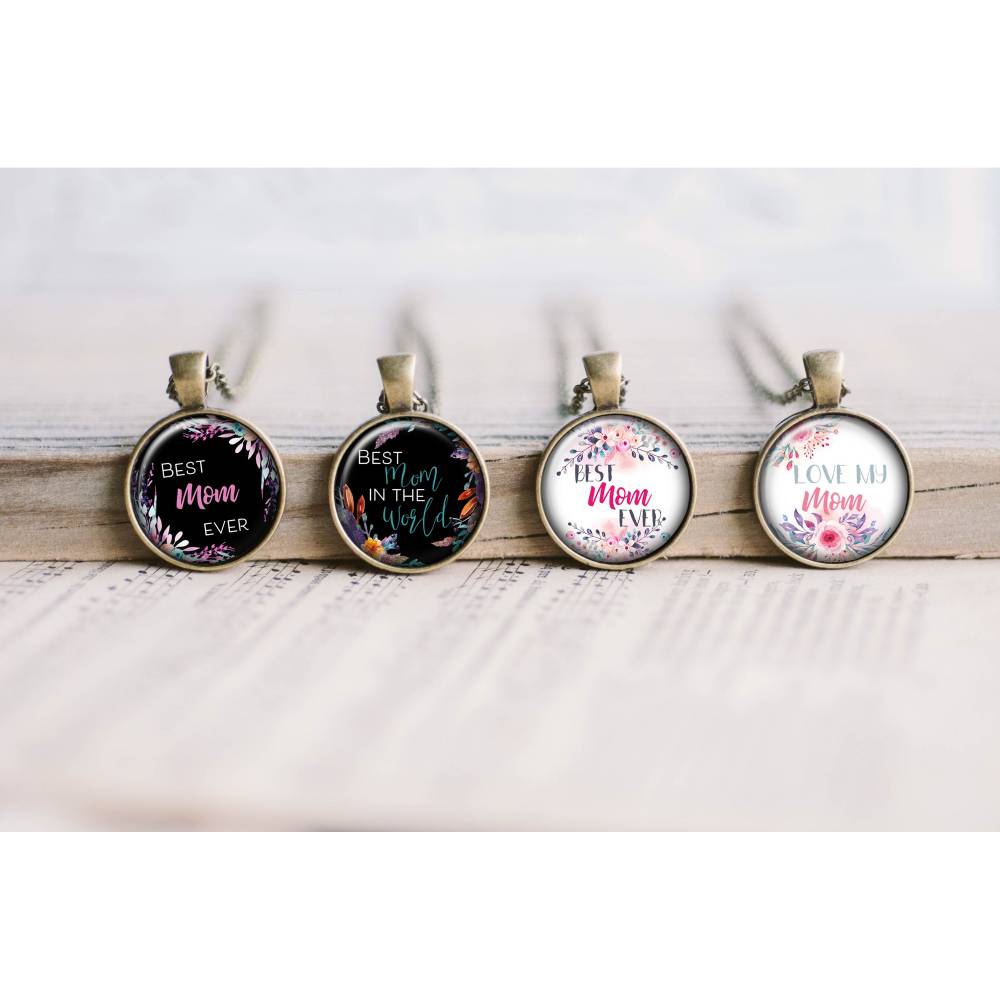 230 - Cabochon Vorlagen, 25mm 18mm 14mm 12mm, rund, Cabochon Motive, Bottle Cap images Muttertag Love My Mom Bild 2