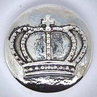 Druckknopf, Krone, 20mm