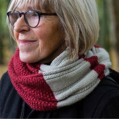 Strickanleitung Loop Autumn Berry