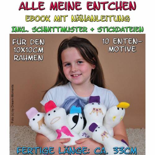 Ebook - Entchen Set Vol. I Größe XL für 10x10