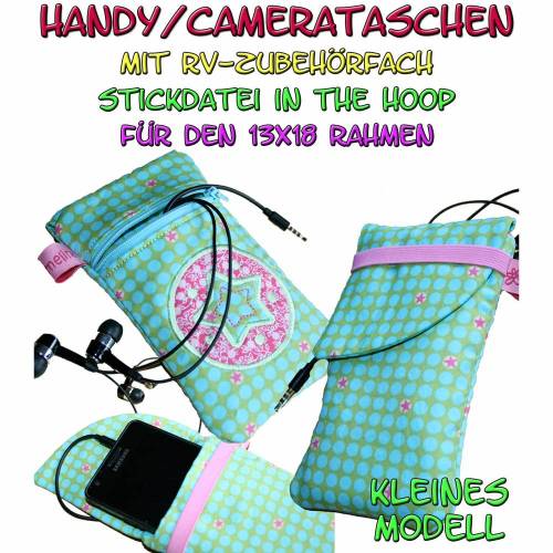 Handytaschen Camerataschen in the hoop klein