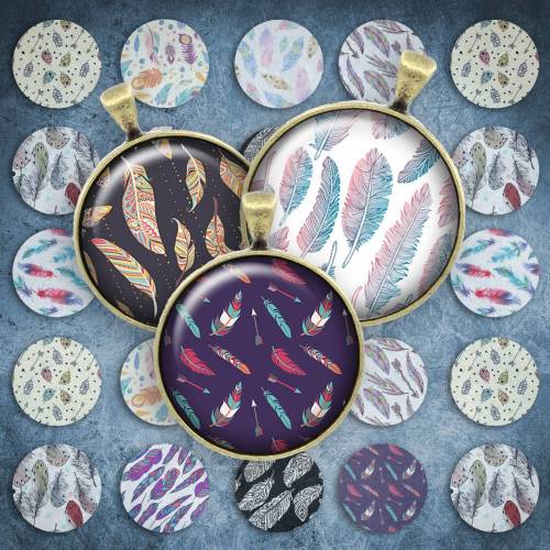 065 - Cabochon Vorlagen, 25mm 18mm 14mm 12mm, rund, Cabochon Motive, Bottle Cap images