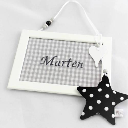 Türschild/Namensschild mit Wunschnamen