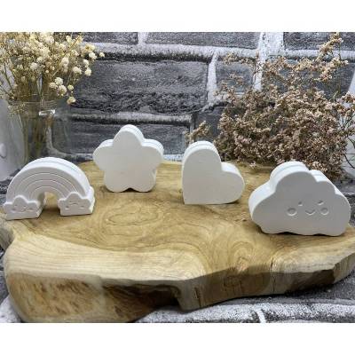 Kartenhalter aus Keracraft | Herz | Regenbogen | Blume | Wolke | Fotohalter | Geschenk