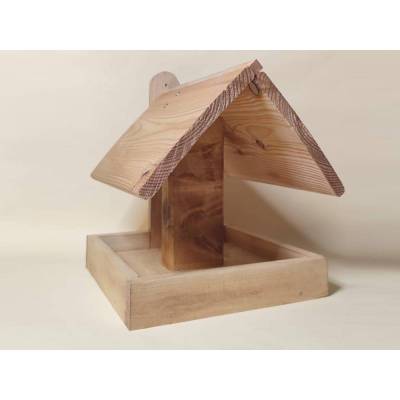Handmade! Vogelfutterhaus aus Massivholz geölt, inkl. Versand*