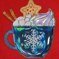 Weihnachtstasse Doodle Megaset 10x10,14x14,13x18,20x20