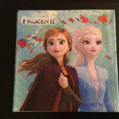 CocktailServietten Kinder - Frozen II Anna und Elsa