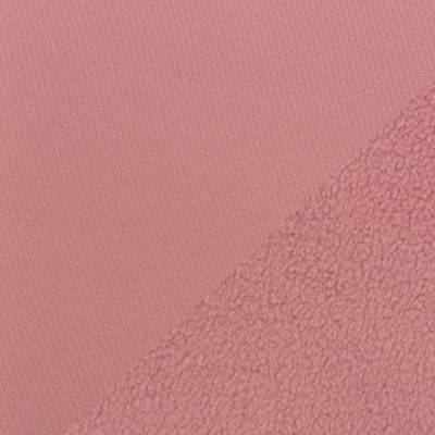 Rest: 1m x 1,40m Softshell Jenny von Swafing  mit Fleece -  Abseite uni  altrosa  Oeko-Tex Standard 100