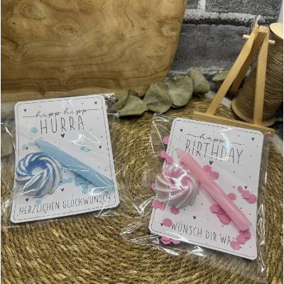 Kleinigkeit zum Geburtstag | Geschenk To Go | Gugelhupf | Karte | Happy Birthday