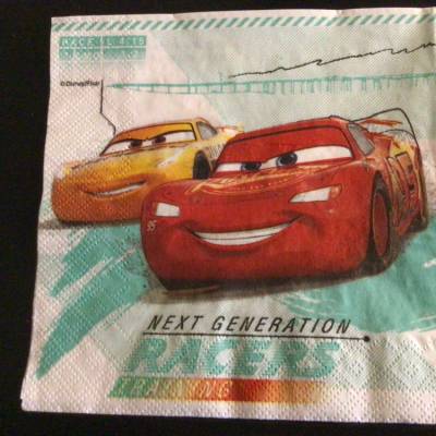 Servietten Kinder - Cars Autos Racers