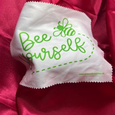 Brillenputztuch/Reinigungstuch Bee yourself