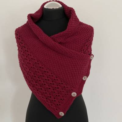 Strickanleitung - Kragenschal "Xitwa"