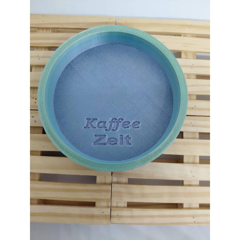3D-Druck Untersetzer Kaffeezeit – STL-Datei, digitale Datei, kommerzielle Nutzung Bild 1