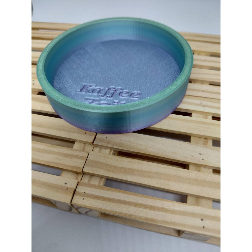 3D-Druck Untersetzer Kaffeezeit – STL-Datei, digitale Datei, kommerzielle Nutzung Bild 2