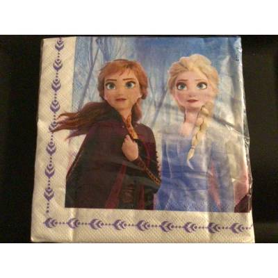 20 Servietten Kinder - Anna und Elsa groß
