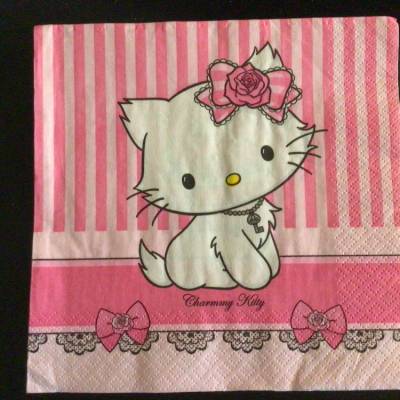 Servietten Kinder - charming Kitty