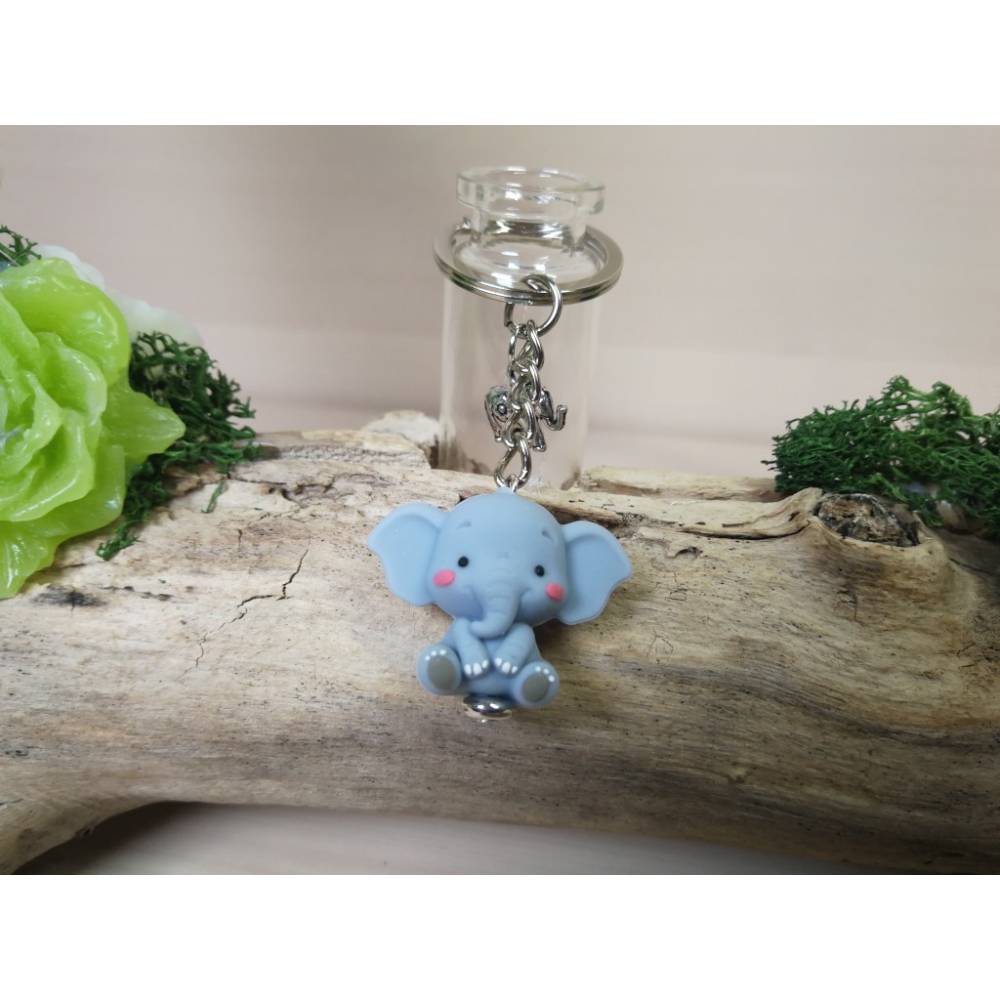 3D Silikon Tiere Schlüsselanhänger – Verschiedene Tierarten als süße Accessoires Bild 9