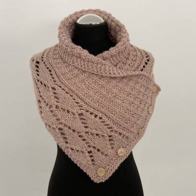 Strickanleitung - Kragenschal "Wanterzäit"