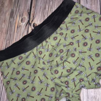 Herren Retroshorts Unterhose für Männer Wikinger als besonderes Geschenk