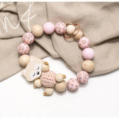 Schlüsselarmband Schlüsselanhänger Armband Schlüssel Armband Geschenk Frau  Anhänger, Fuchs 