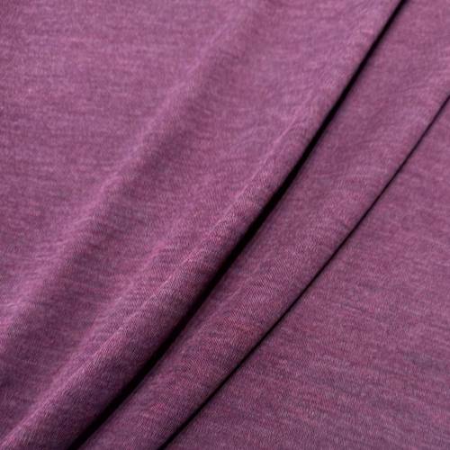 Jersey Stoff Merinowolle Lila