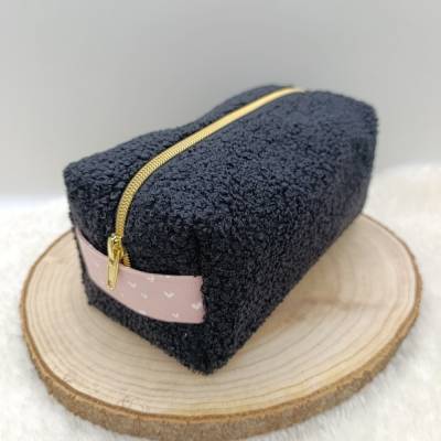 Cozy Bag - Kosmetiktasche - Tasche - aus Teddystoff