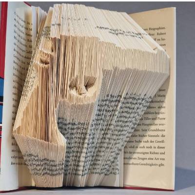 Book Art Digitale Faltanleitung Pistole svg pdf