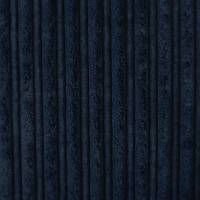 Doubleface Cordsamt Cordula mit Teddyplüsch-Abseite  uni, dunkelblau/ecru (1m/16,-€)