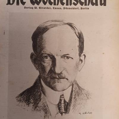 Die Wochenschau Nr. 35 vom   30. August 1919 – Originalheft aus Berlin für Sammler