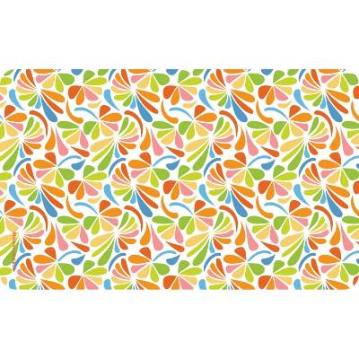 Frühstücksbrettchen Frühlingsbrise, mit farbenfrohen, floralen Elementen