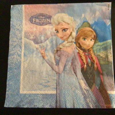 Servietten Kinder - Anna und Elsa groß