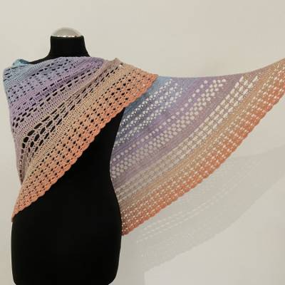 Häkelanleitung - Tuch "Softly"