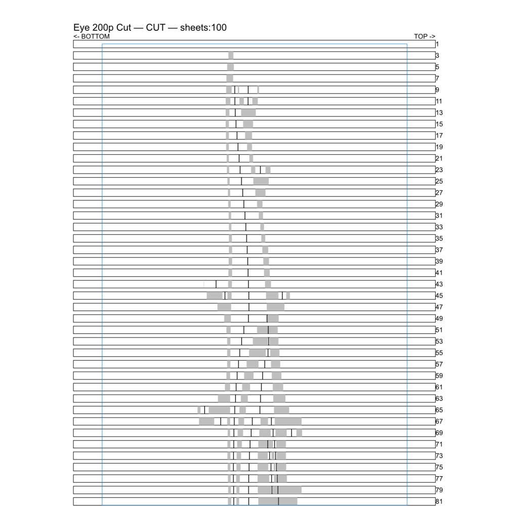 Book Art Faltanleitung Auge digital Buchkunst svg pdf Bild 3