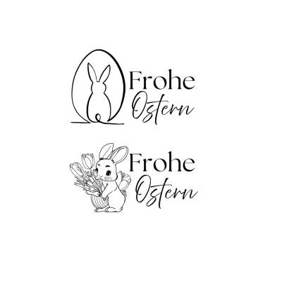 Frohe Ostern Bundle PNG SVG Datei - Download Plotterdatei - Plotter File - Osterei Osterhase Hasenohren