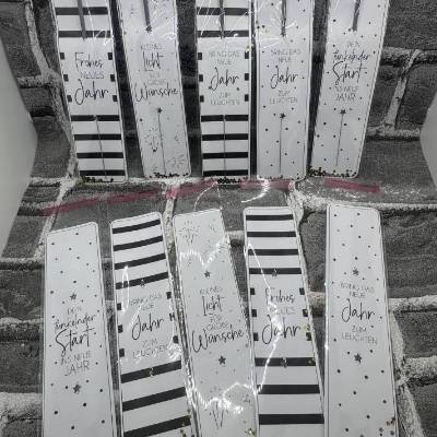 Silvester To Go | Wunderkerzen-Halter | Gastgeschenk | OHNE Wunderkerzen | Neujahr