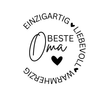 Beste Oma PNG SVG Datei - Download Plotterdatei - Plotter File - Liebe Love - Familie