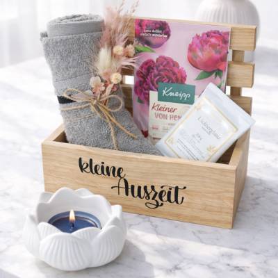 Wellnessbox kleine Auszeit – Entspannung & Erholung schenken