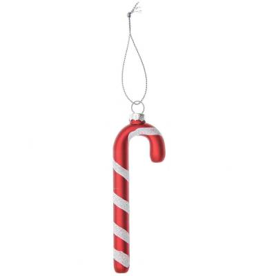Weihnachtsbaum Deko Zuckerstange aus Glas